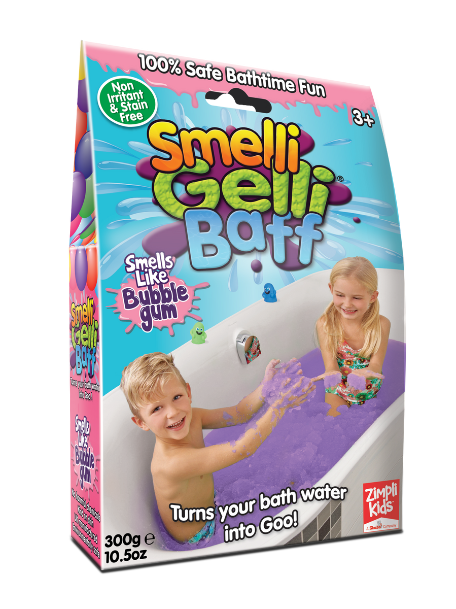 ZIMPLI KIDS SLIME BAFF 150G GREEN RED BLUE KIDS SAFE CLEAN GOO FUN BATH  WATER