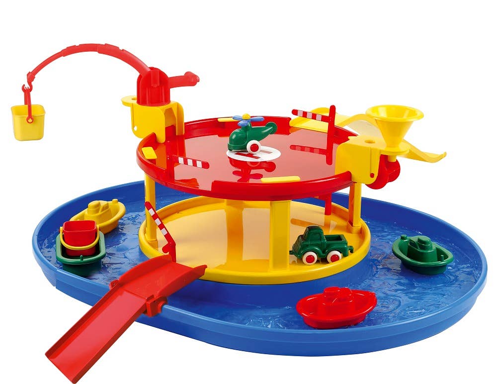 Viking Toys USA Garage and Harbor Set Green Beans Toys