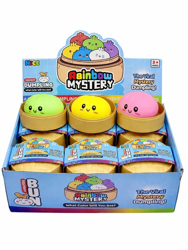 Pastel Squishy Dumpling – Green Beans Toys
