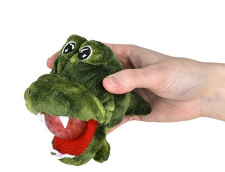 Alligator Squeezy Bead Plush Ball