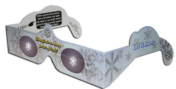 American Paper Optics - Snowflake 3D Glasses