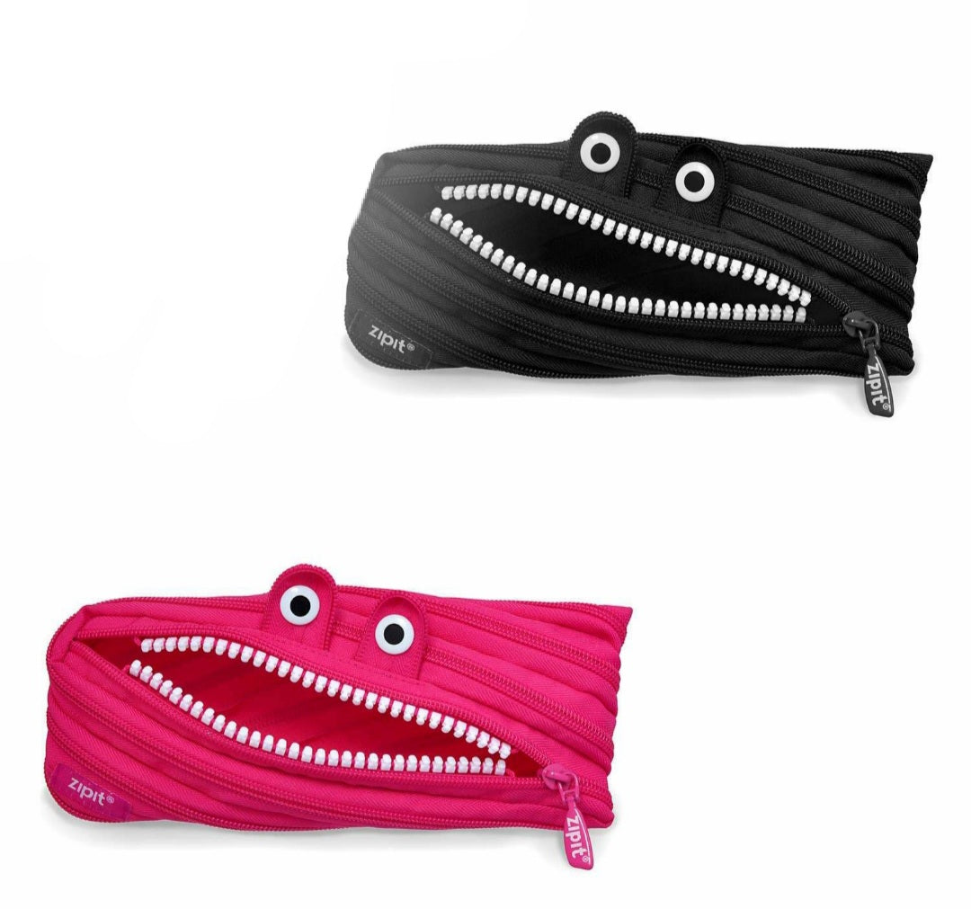 Monster 3 Ring Binder Pencil Case by ZIPIT, Made by ZIPIT - Etsy