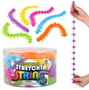 Caterpillar Stretchy String (ONE) – Green Beans Toys