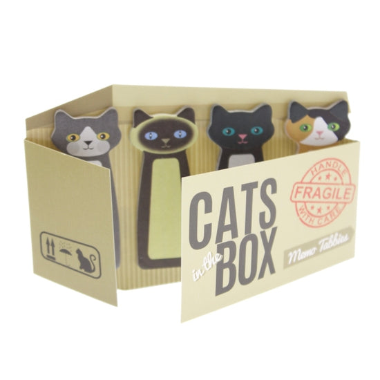 Cats In The Box Memo Tabbies