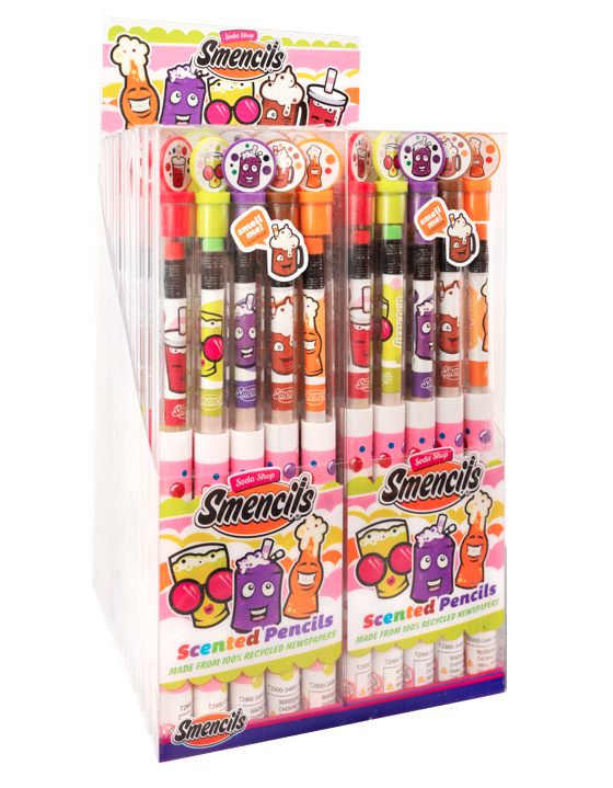 Scented Pencils: Scent-Sibles Pencils With Giant Erasers