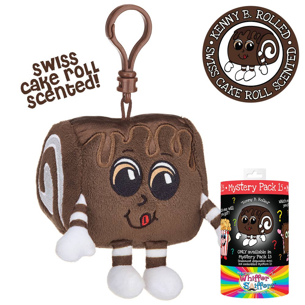 Whiffer Sniffers Mystery Pack 15 Scented Plush Backpack Clip
