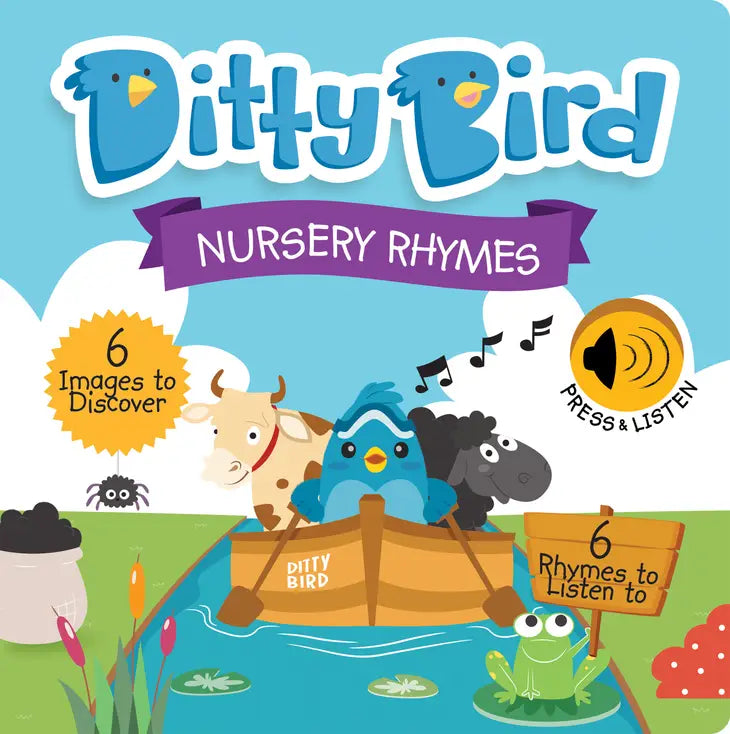 Ditty Bird Baby Sound Book (Farm, Animals) : Nursery Rhymes