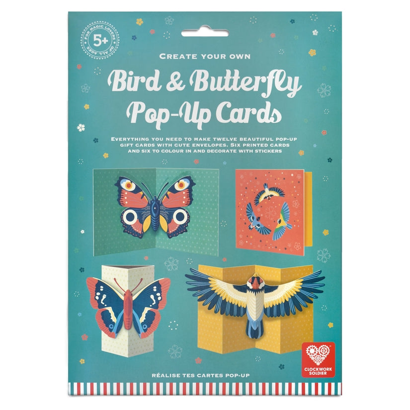 Clockwork Soldier - Make Your Own Bird & Butterfly Pop Up Cards
