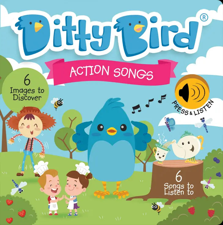 Ditty Bird Sound Book Developing Motor Skills: Action songs
