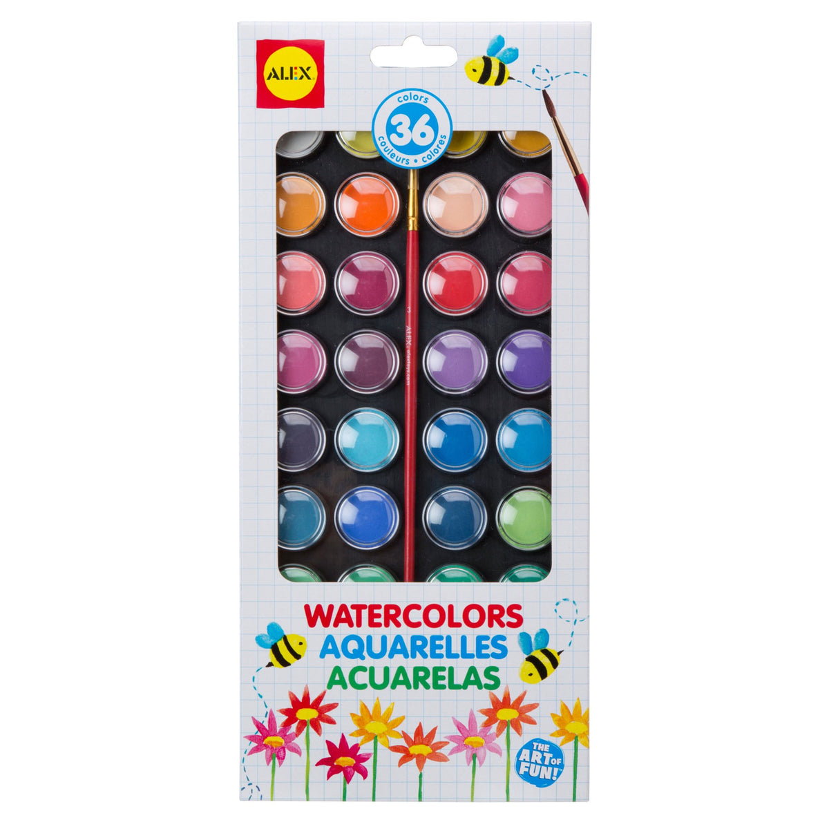 ALEX 36 Watercolors Paint – Green Beans Toys