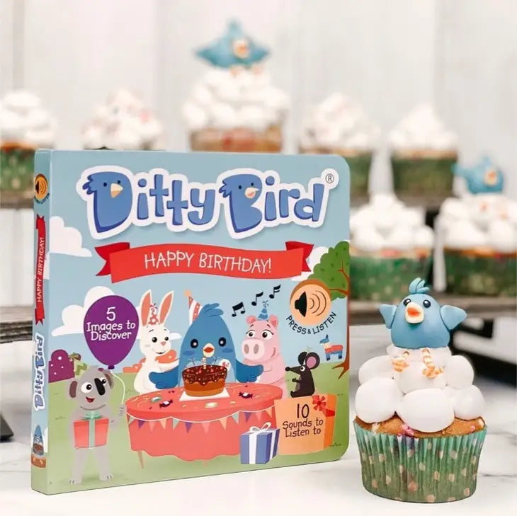 Ditty Bird Baby Birthday Book : Happy Birthday (Gift&Card)