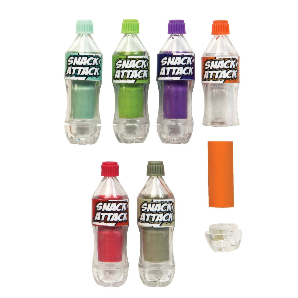 Snack Attack Soda Bottle Scented Eraser 