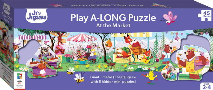 At the Market Play A-Long Puzzle (Jr. Jigsaw)