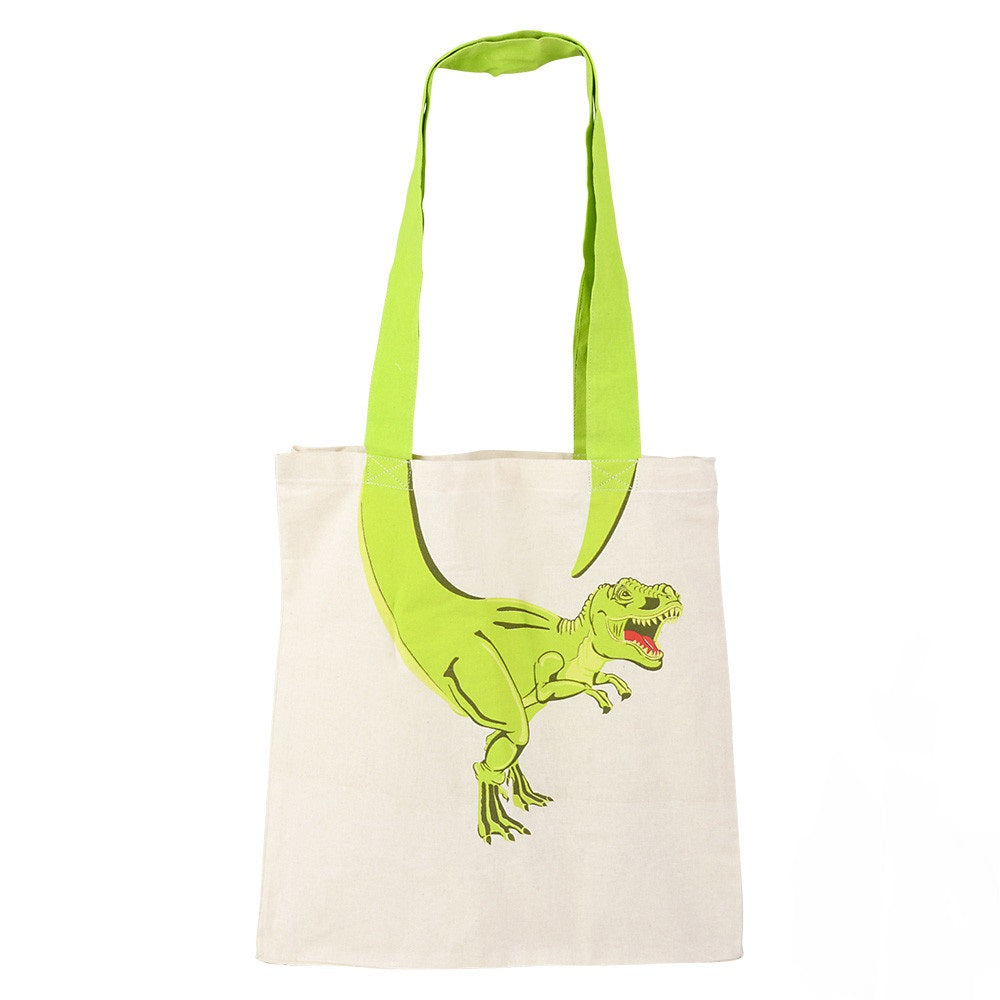Dino Tail Eco-Friendly Canvas Bag