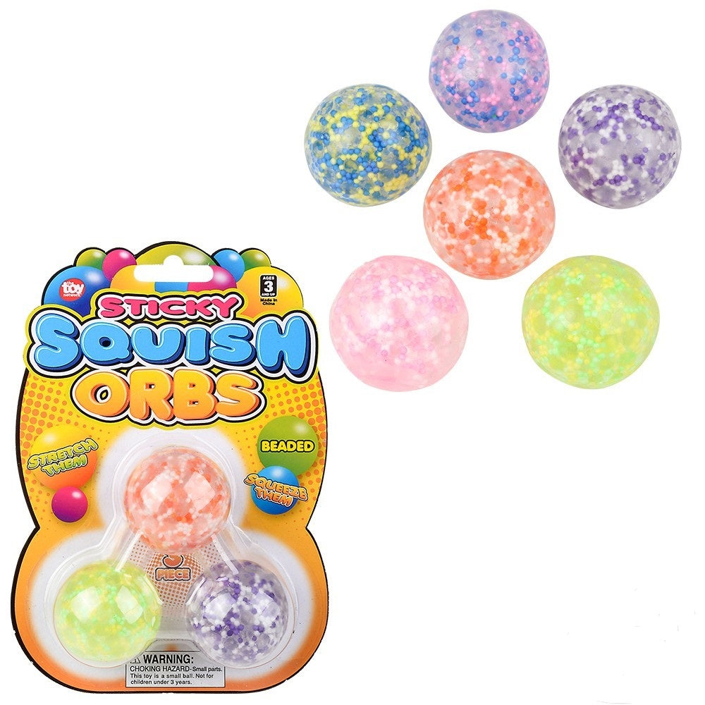 Beaded Sticky Squish Orbs