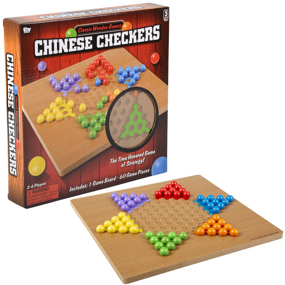 thumbnail image 2 of Traditional Hexagon Chess Game Wooden Chinese Chec... - Grandado 2 of 13