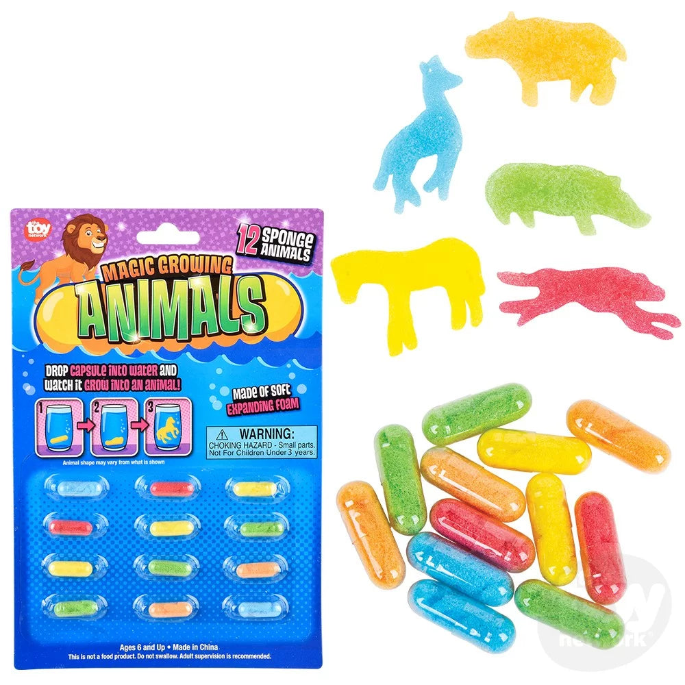 Magic Growing Animal Capsules – Green Beans Toys