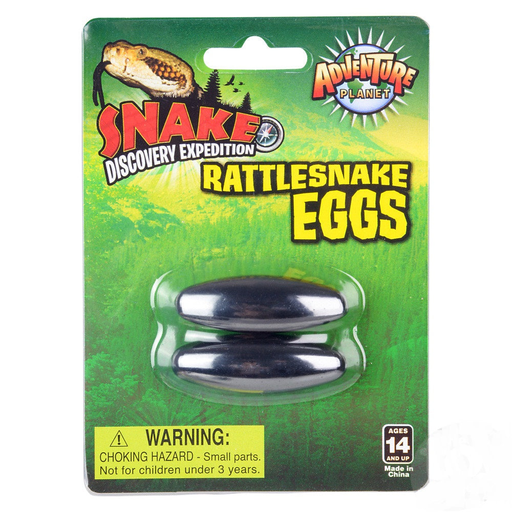 Adventure Planet Magnetic Rattle Snake Eggs (ONE) Green Toys