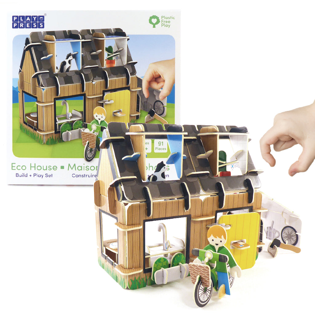 Playpress Eco House Popout Playset