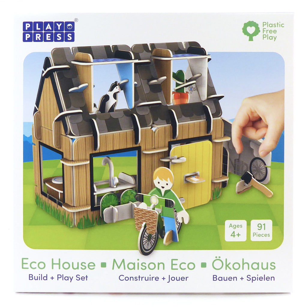 Playpress Eco House Popout Playset