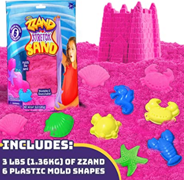 Zzand Stretch Sand Stretchy Sand Kit - Pink