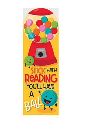 Bubble Gum-Scented Bookmark