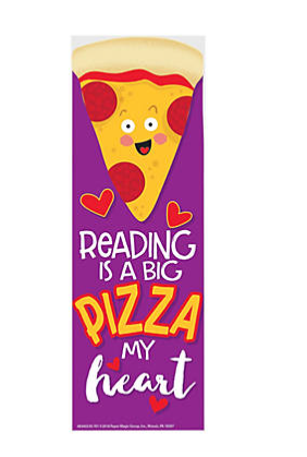 Pizza Scented Bookmark