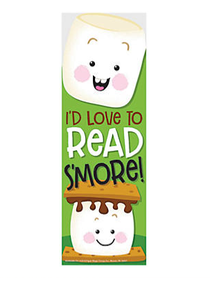 Marshmallow-Scented Bookmark