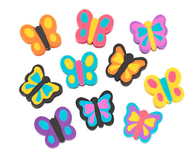 Butterfly Mini Eraser