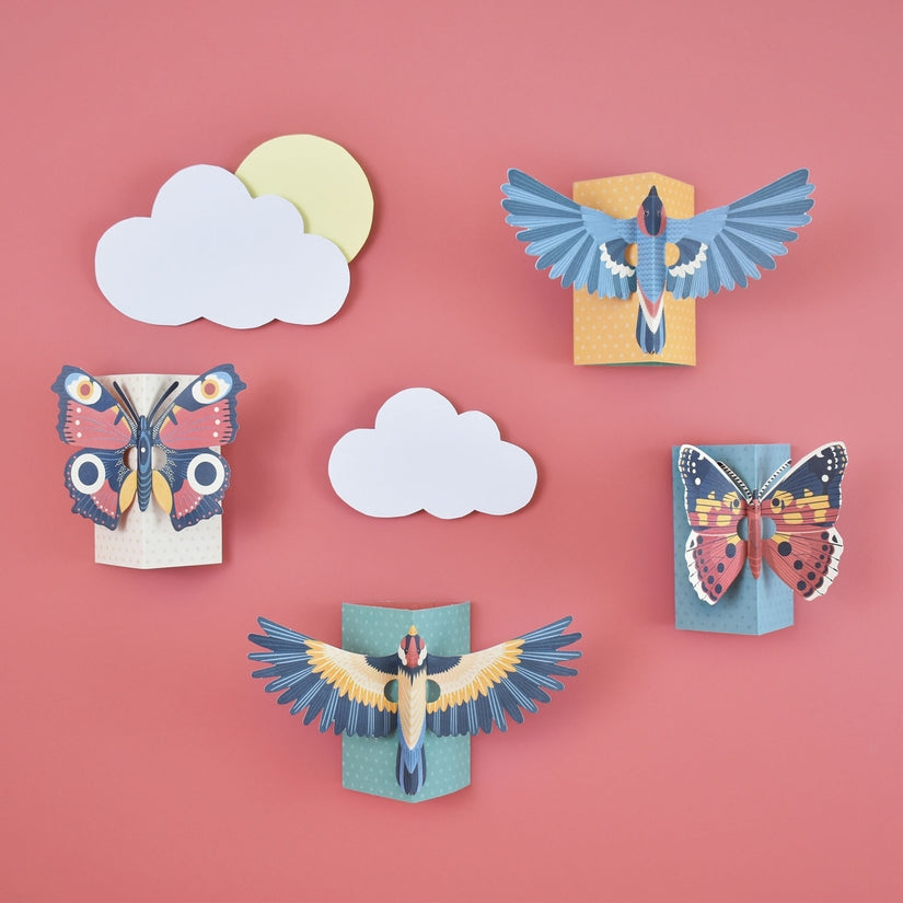 Clockwork Soldier - Make Your Own Bird & Butterfly Pop Up Cards