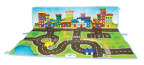 Viking Toys USA -  Play Mat with Plastic Cars