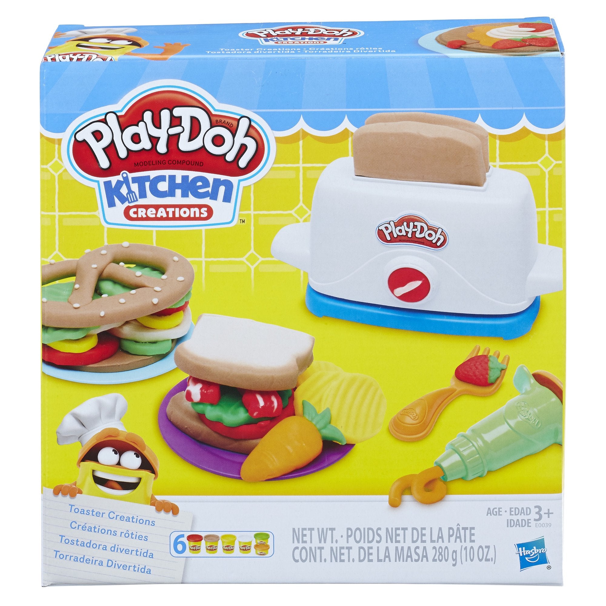 Play-Doh Kitchen Creations Taco Time Play Food Set for Kids 3 Years and Up  - We-R-Toys