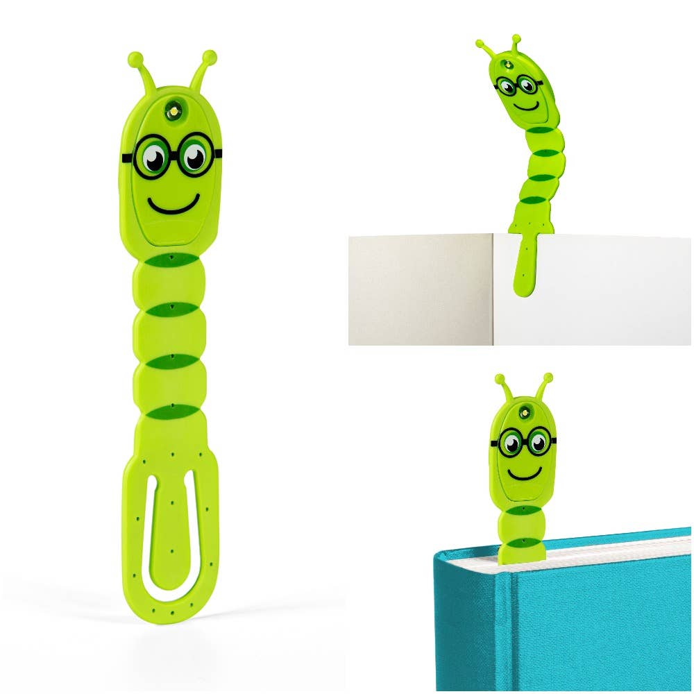 Thinking Gifts Company Ltd - Flexilight Bookworm LED 2 in 1 Reading Book Light/Bookmark