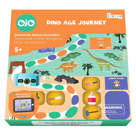 OjO Games - Dinosaur Board Game || Science Toys For Kids - Educational