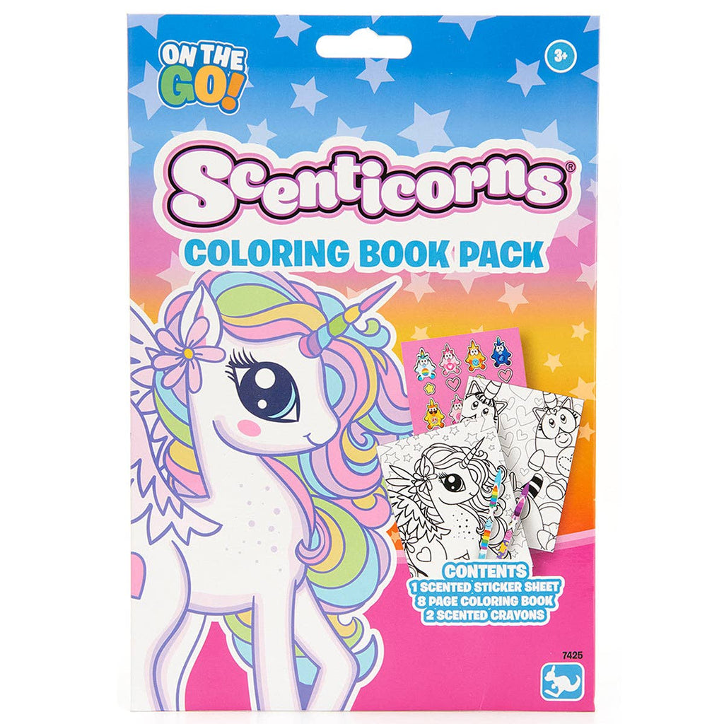 Kangaru Toys & Stationery - Scenticorns Coloring Book Pack