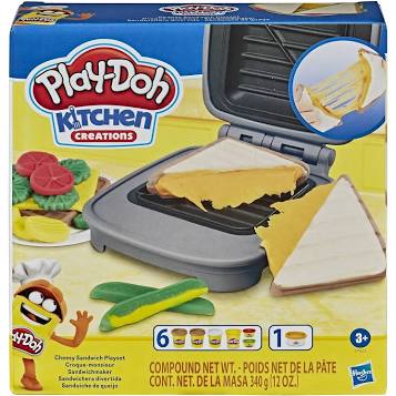 Play Doh Kitchen Creations Playset, Modeling Compound, Toaster Creations - 1 playset, 280 g