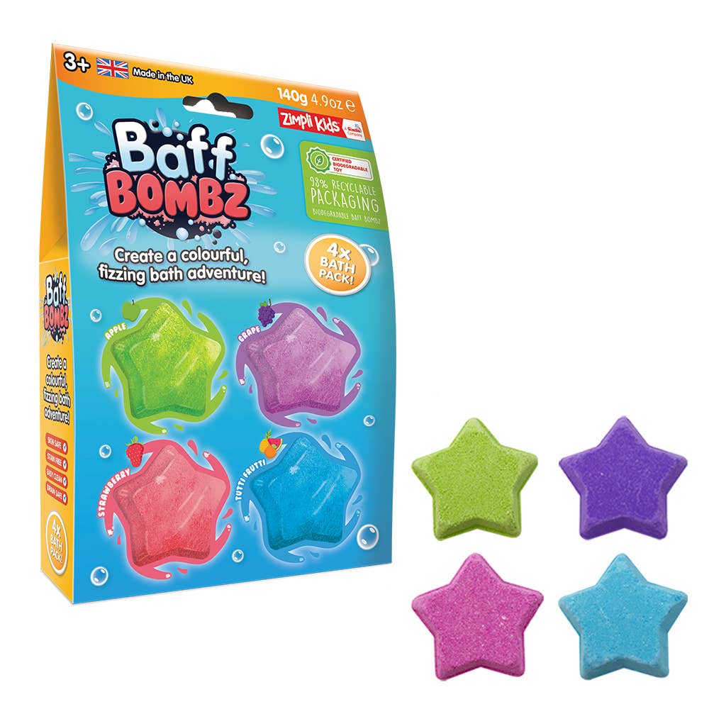 Zimpli Kids Ltd - Bright Star Baff Bombz Fizzing Adventure