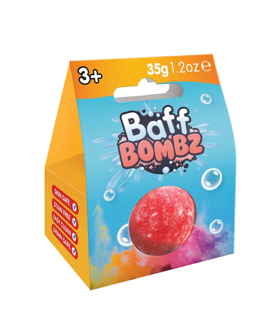 Zimpli Kids Ltd - Fun Colourful Round Single Baff Bombz Adventure