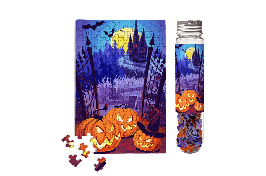 Micro Puzzles - Halloween - Scare-bnb MicroPuzzle Mini Jigsaw Puzzle