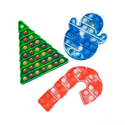 Lotsa Pops Holiday Fidget Popper – Green Beans Toys