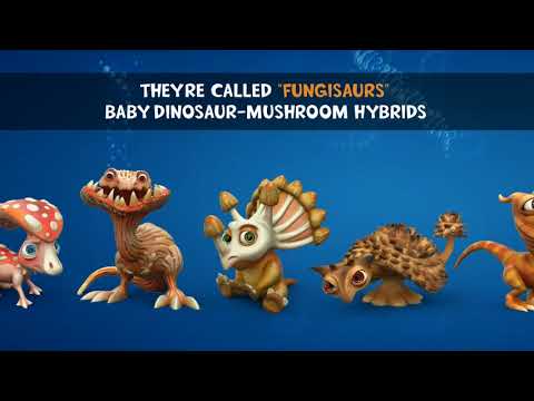 Fungisaurs at Green Beans Toys