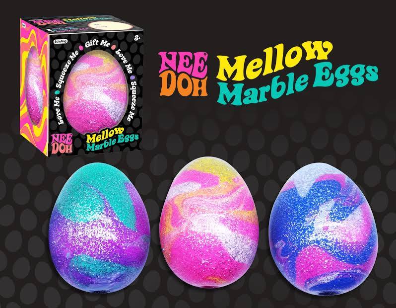 Nee Doh Mellow Marble Egg