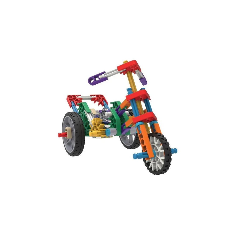  K'NEX STEM - 131PC Vehicles with 2 Motors Included