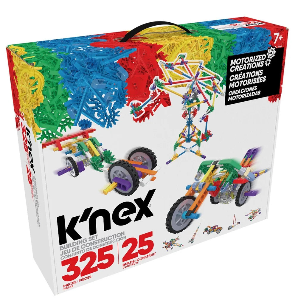 K NEX Classic 325PC Motorized Creations Green Beans Toys