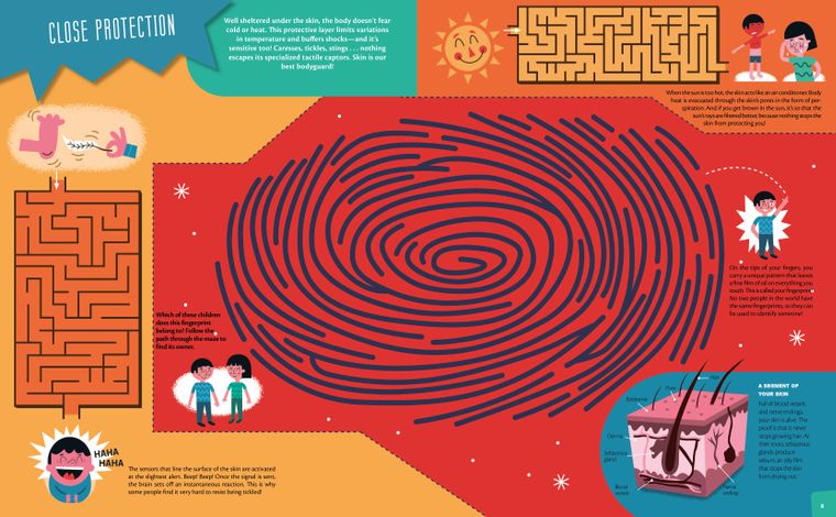 The Human Body: Interactive Mazes for Exploring