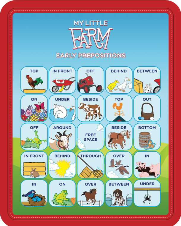 Smart Felt Toys: My Little Farm Bingo