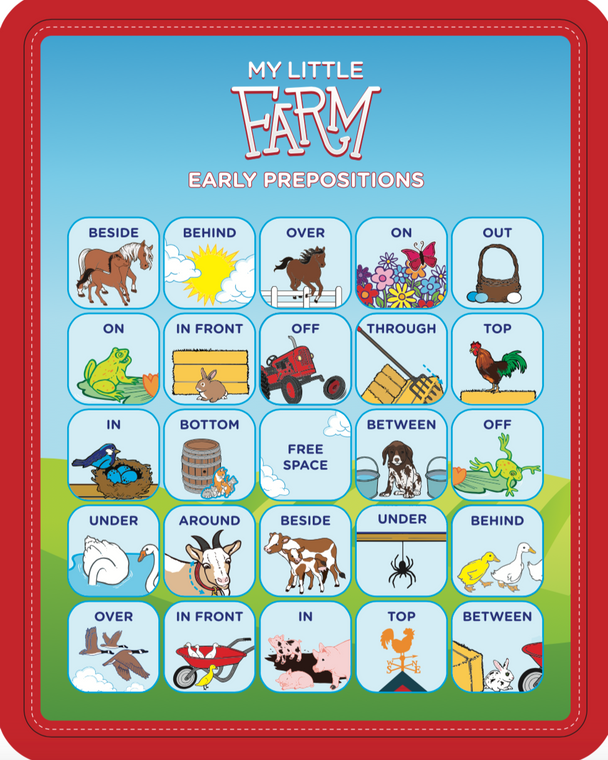 Smart Felt Toys: My Little Farm Bingo