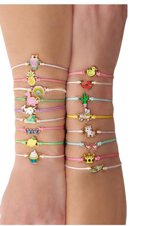 aukfa lucky fortune blind collectible bracelets takeout box series 1   pack of 4 Multi color  Amazonin Toys  Games
