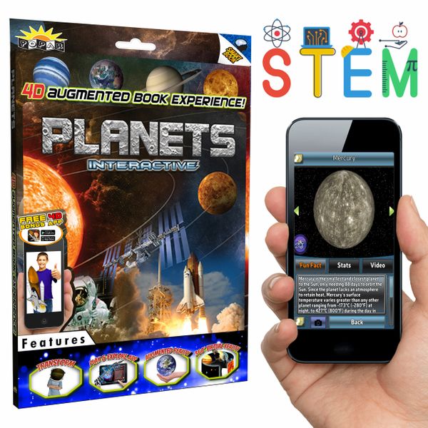 Popar Toys Popar Toys - Planets Interactive Smart Book