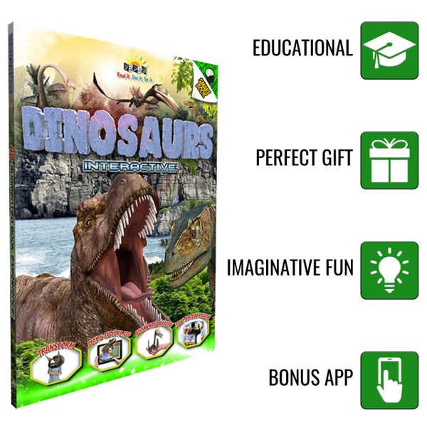 Popar Toys - Dinosaurs Interactive Smart Book